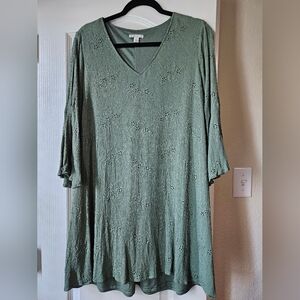 Cato Fashion Eyelet Dress